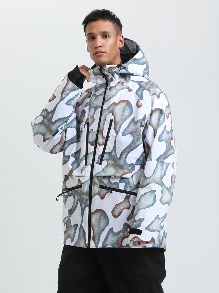 Men's Gsou Snow Durable Mountain Pro All Function Mountain Snow Jacket - Image 7