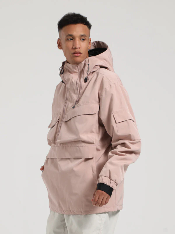 Men's Gsou Snow Winter Action Cargo Anorak Snow Jacket - Image 12