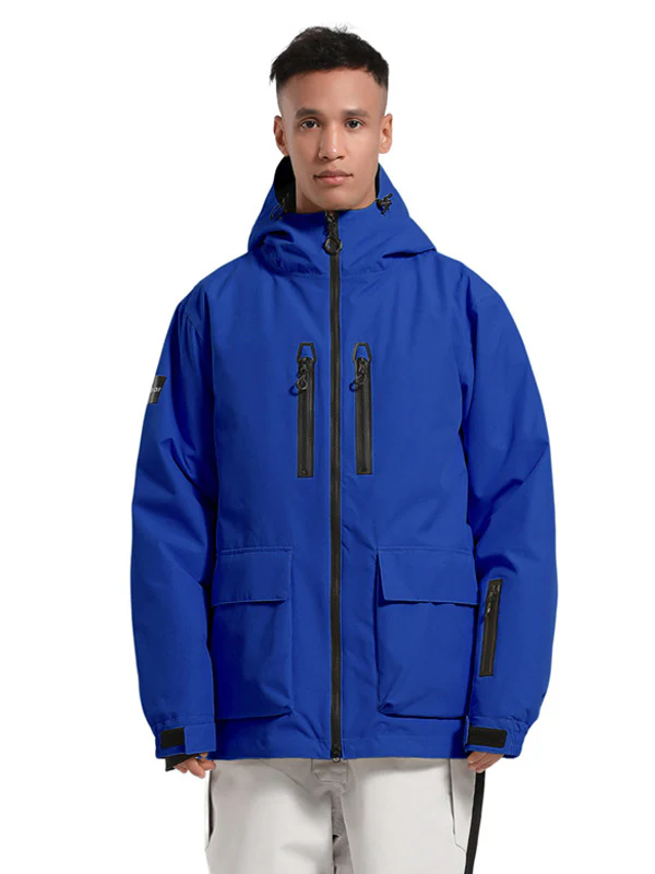 Men's Gsou Snow Winter Ranger Cargo Snowboard Jacket - Image 11