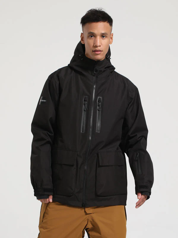 Men's Gsou Snow Winter Ranger Cargo Snowboard Jacket - Image 6