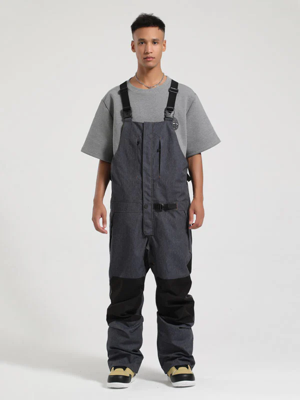Men's Gsou Snow Winter Ranger Snow Bibs Pants - Image 10