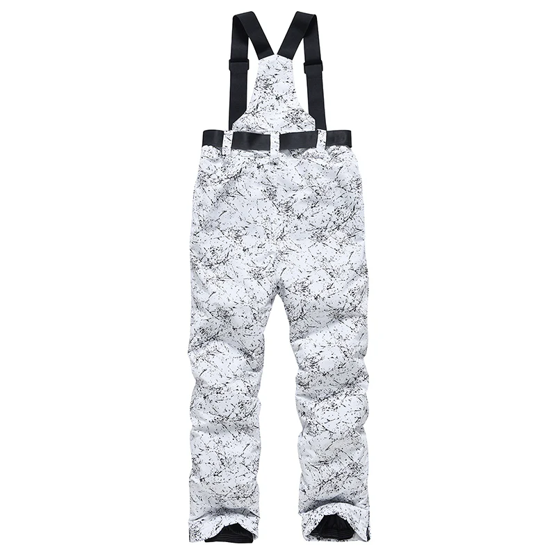 Men's Insulated Energetic Performer Winter Outdoor Snow Pants Ski Bibs - Image 6