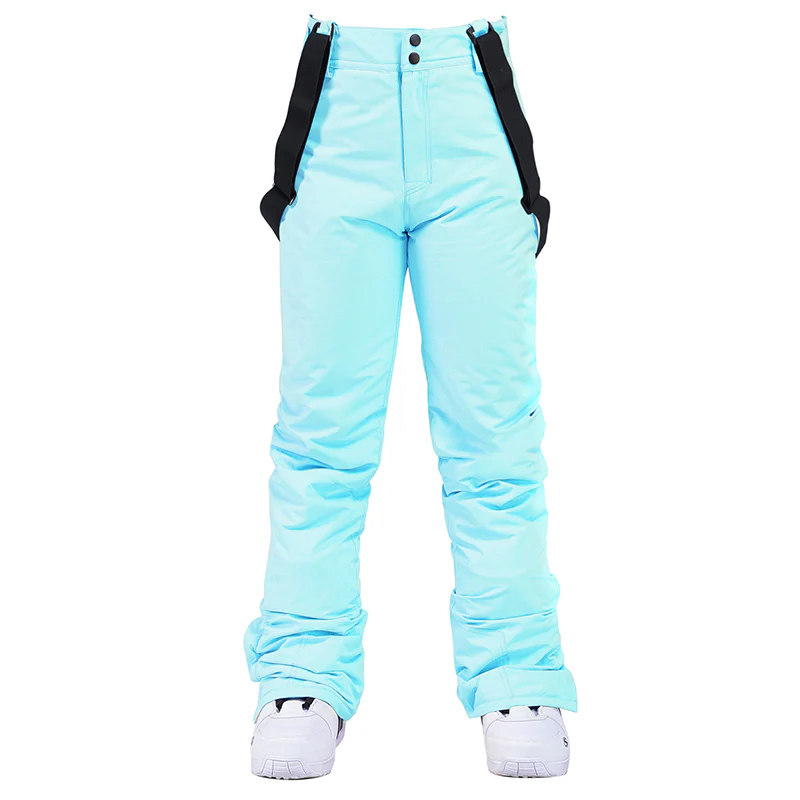 Men's Insulated Mountains Aurora Winter Outdoor Snow Pants Ski Bibs - Image 7