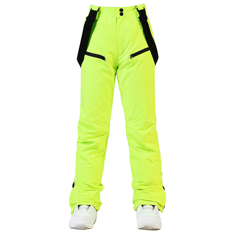 Men's Insulated Outdoor Sports Winter Snow Pants Ski Bibs - Image 8