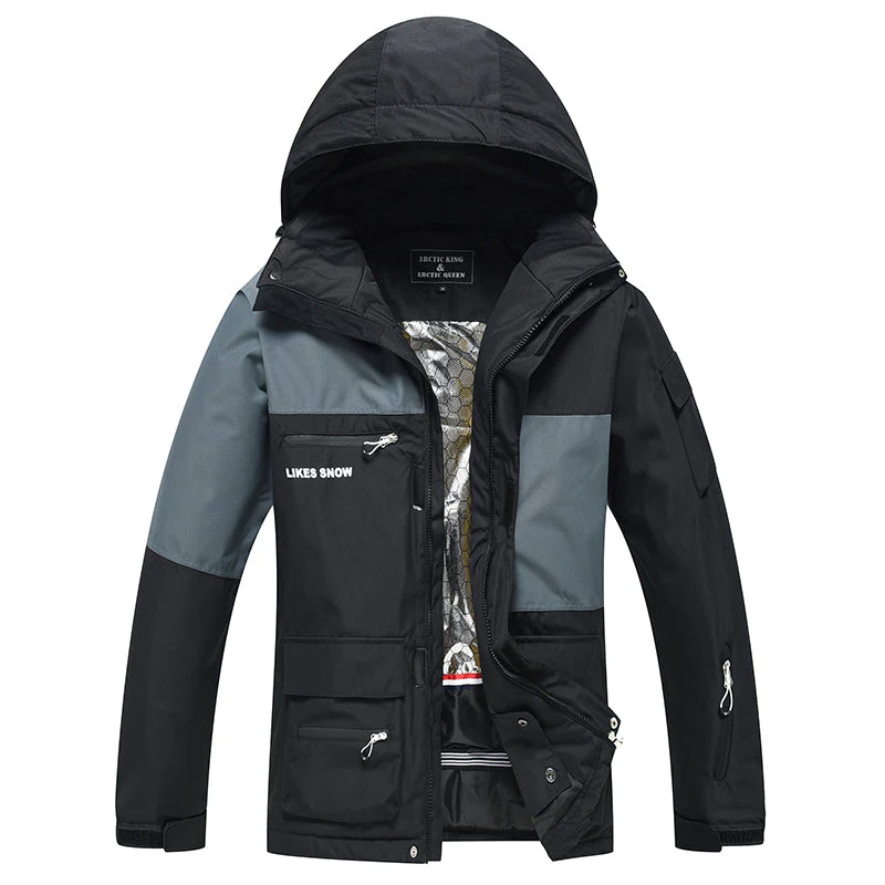 Men's Insulated Winter Wonderland Snow Jacket - Image 3