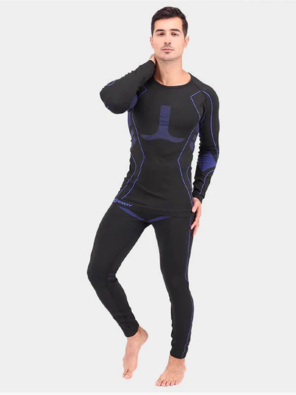 Men's John Snow Winter Warmers Fleece Thermal Baselayer Set - Image 3