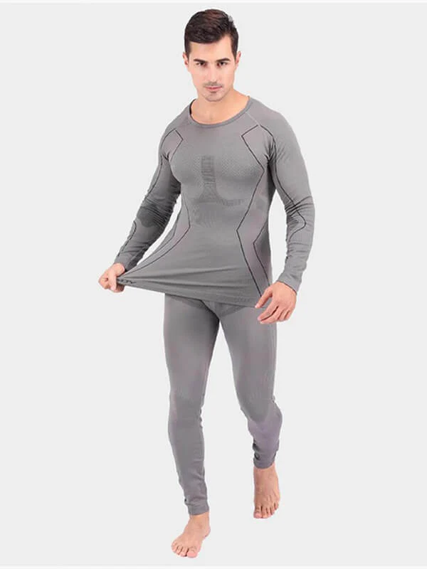 Men's John Snow Winter Warmers Fleece Thermal Baselayer Set - Image 7