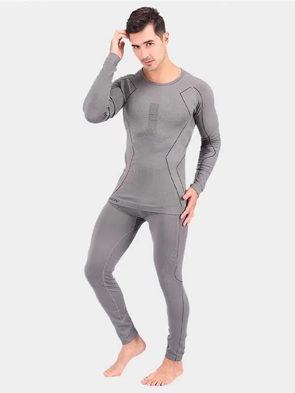 Men's John Snow Winter Warmers Fleece Thermal Baselayer Set - Image 8