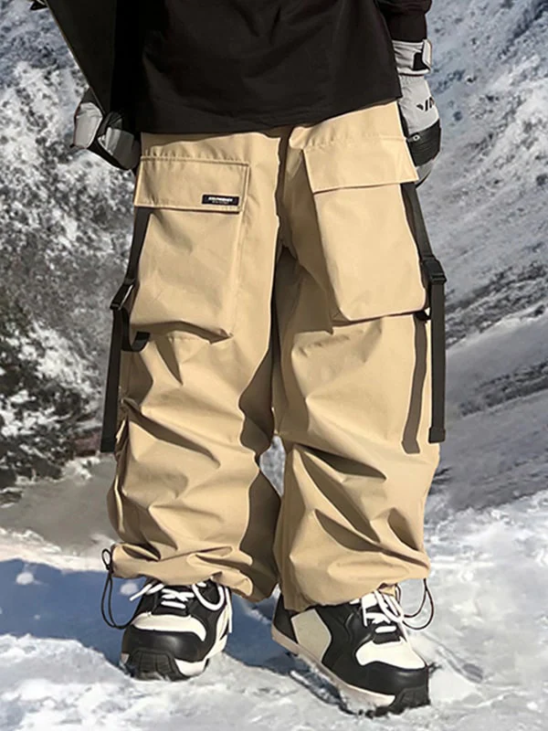 Men's Keep Money Mountain Chill Baggy Snow Pants - Image 2