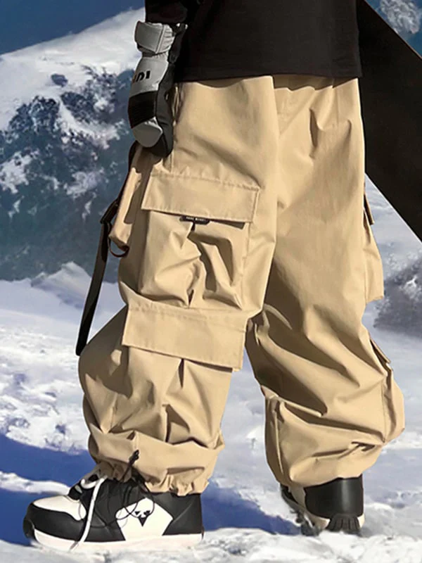 Men's Keep Money Mountain Chill Baggy Snow Pants - Image 3