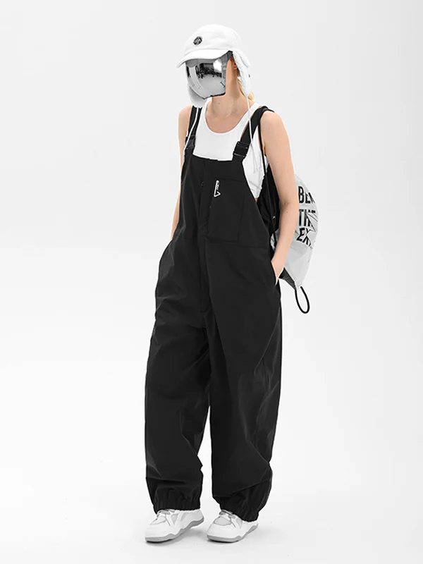 Men's LD Ski AIR PRO Winter Waterproof Snow Bibs Pants - Image 3