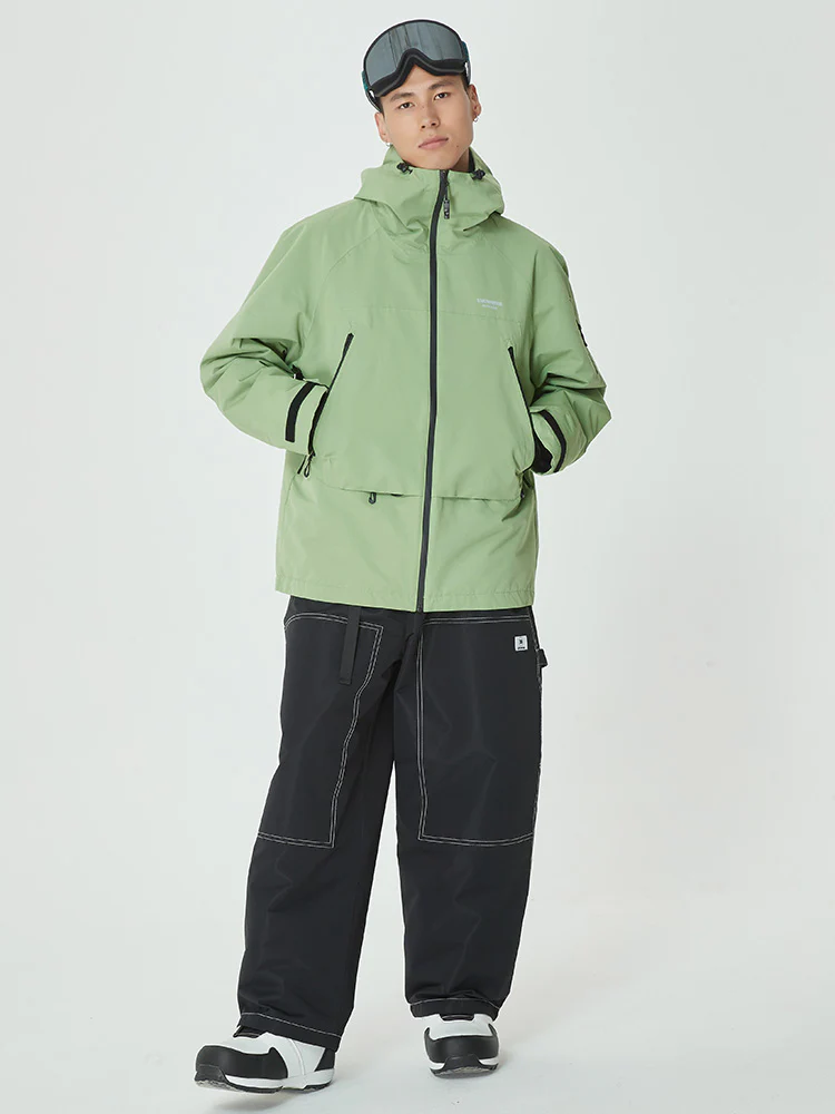 Men's Mountain Breaker Thermal Insulated Ski Suit Anorak Snow Jacket & Pants Set - Image 7