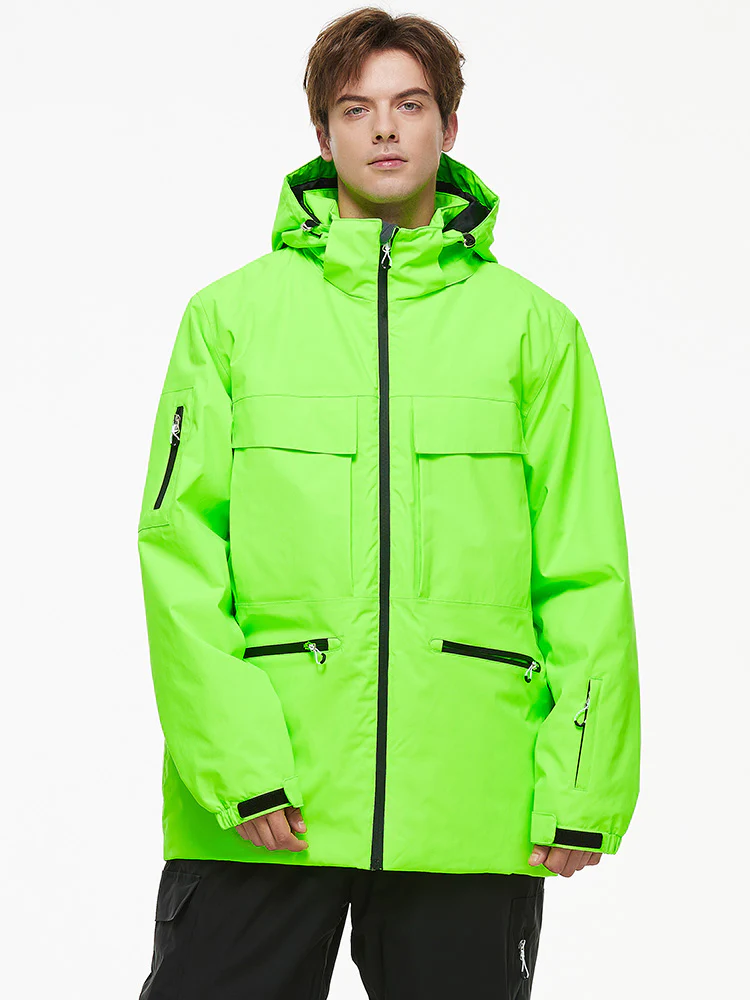 Men's Mountain Explorer All-Weather Insulated Thermal Snow Jacket - Image 10