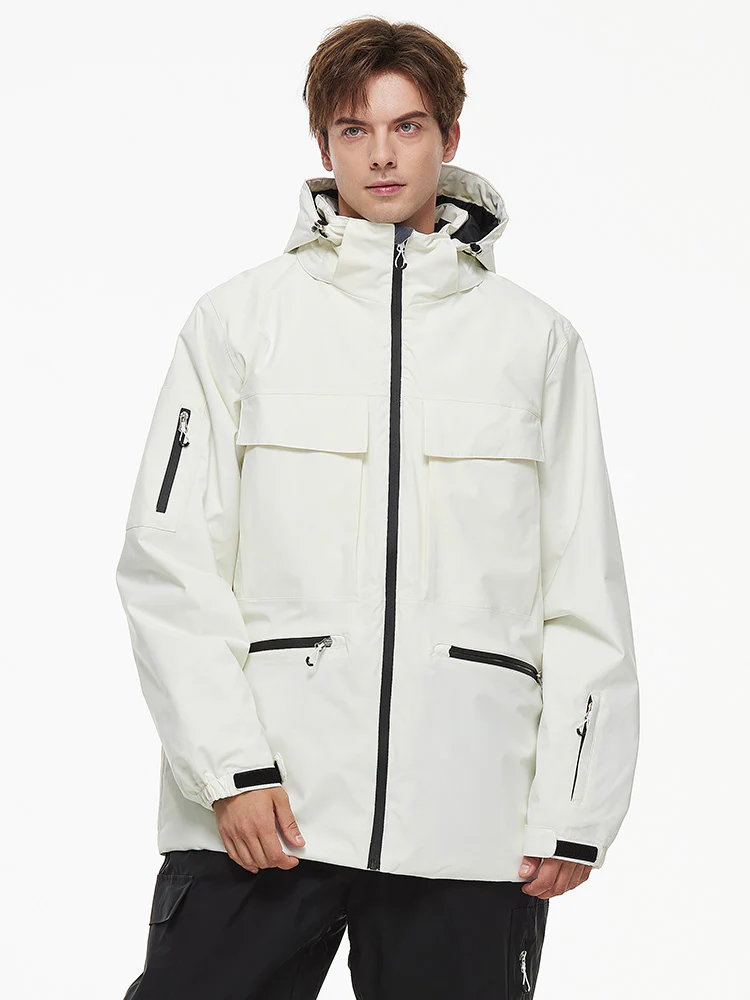 Men's Mountain Explorer All-Weather Insulated Thermal Snow Jacket - Image 4
