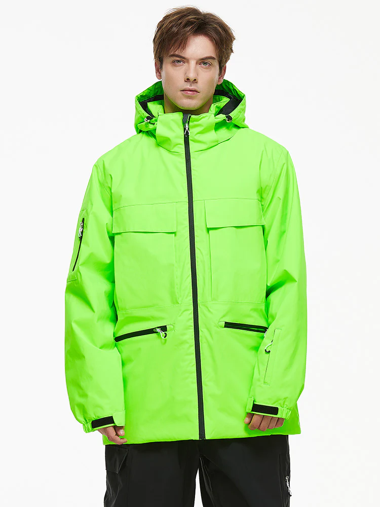 Men's Mountain Explorer All-Weather Insulated Thermal Snow Jacket - Image 7