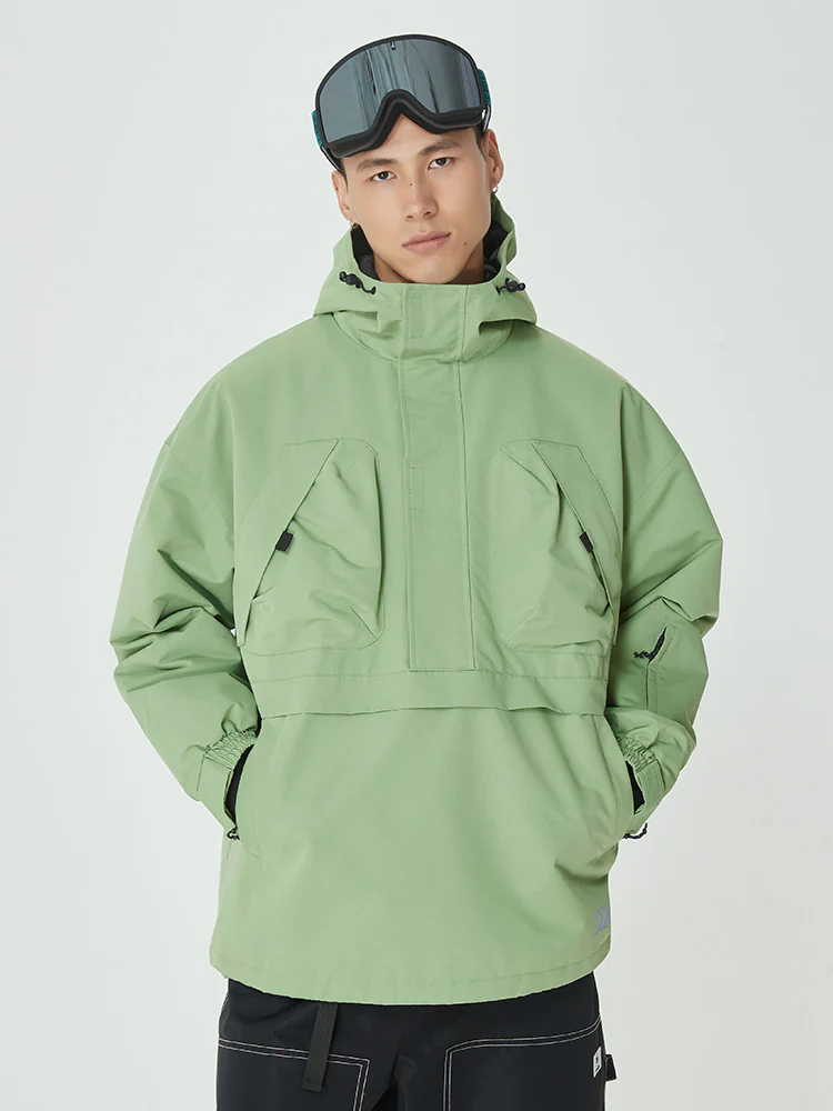 Men's Mountain Freerider Baggy Anorak Snowboard Jacket - Image 5