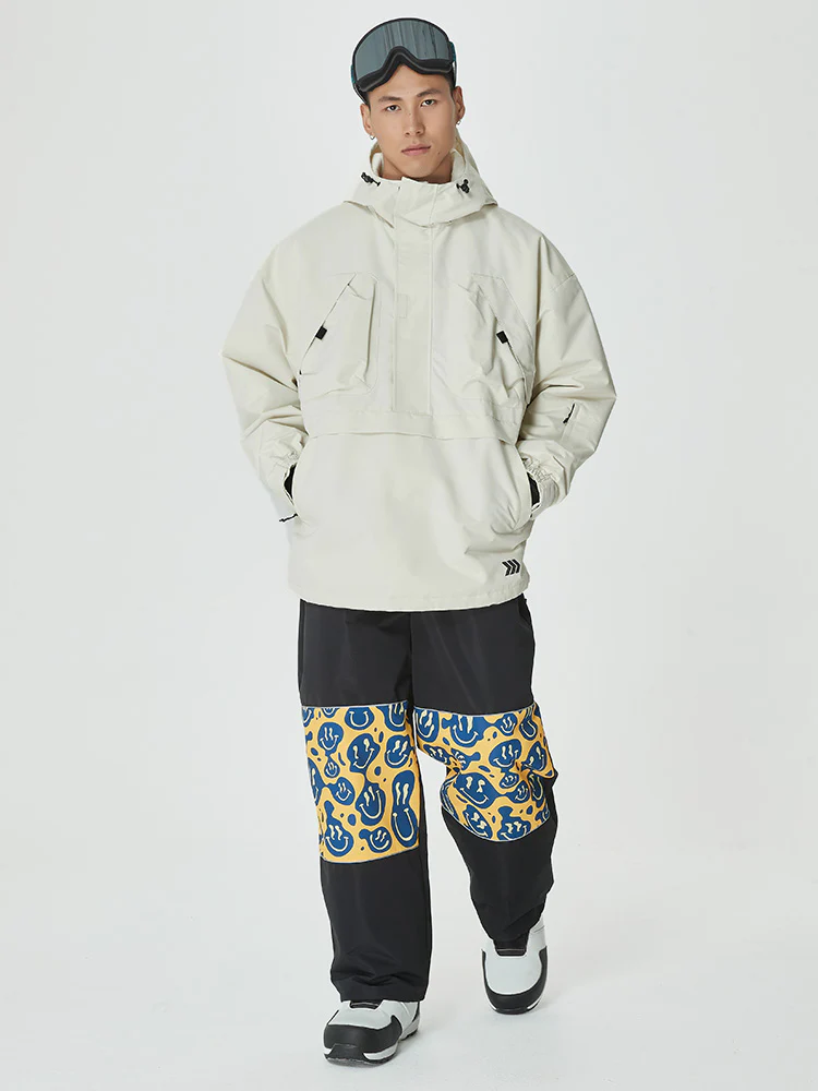 Men's Mountain Freerider Baggy Anorak Snowboard Jacket & Pants Set - Image 5