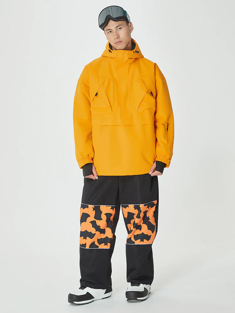 Men's Mountain Freerider Baggy Anorak Snowboard Jacket & Pants Set - Image 8
