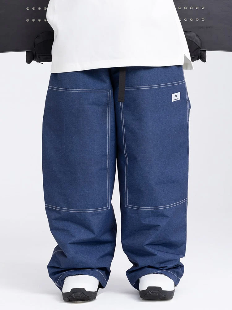 Men's Mountain Freerider Freestyle Baggy Snowboard Pants - Image 4