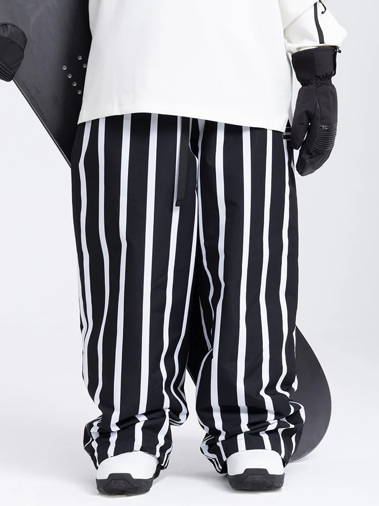 Men's Mountain Freerider Freestyle Baggy Snowboard Pants - Image 6