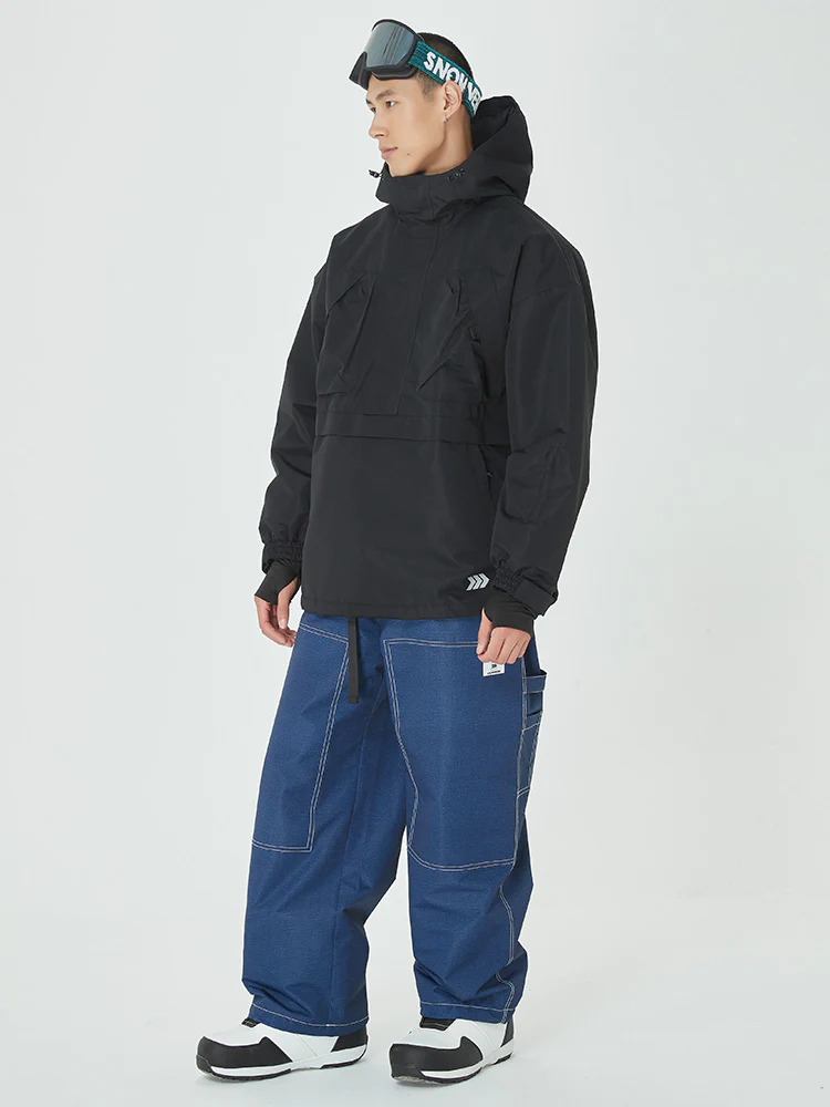 Men's Mountain Freerider Freestyle Snowsuits Anorak Snowboard Jacket & Pants - Image 4
