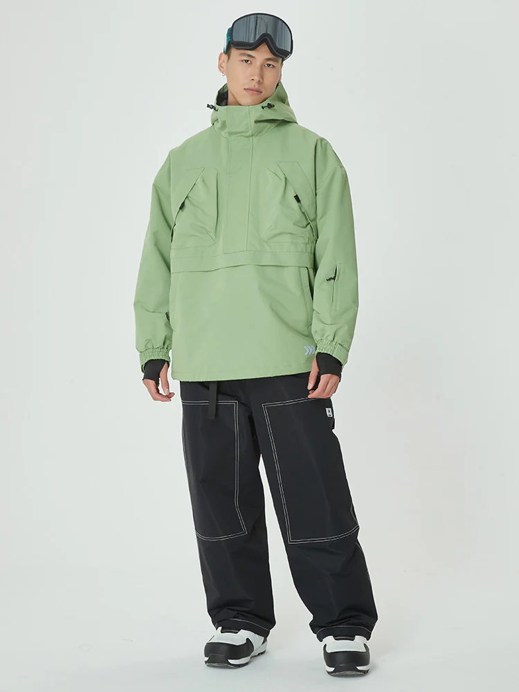 Men's Mountain Freerider Freestyle Snowsuits Anorak Snowboard Jacket & Pants - Image 6
