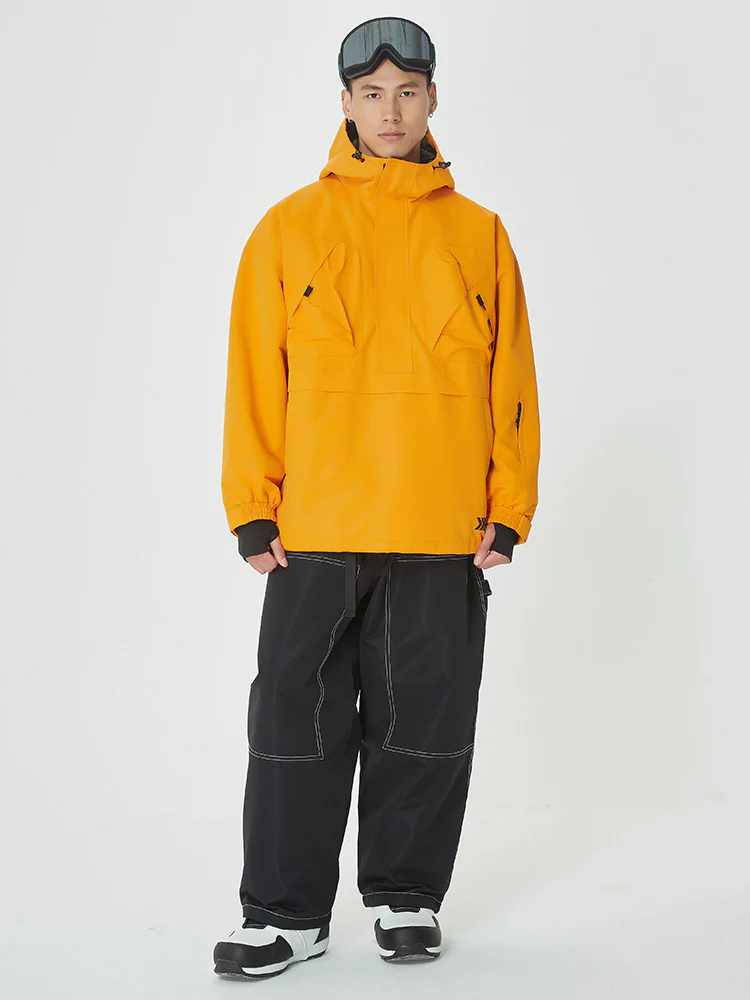 Men's Mountain Freerider Freestyle Snowsuits Anorak Snowboard Jacket & Pants - Image 7