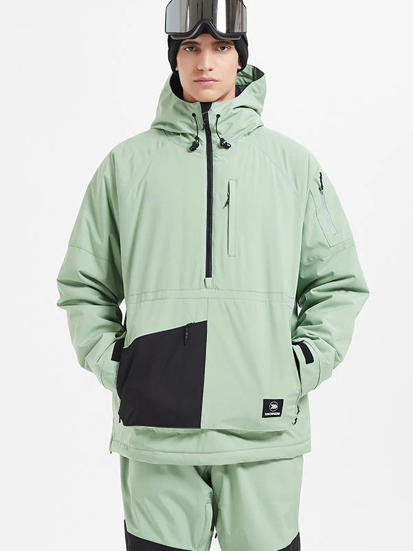 Men's Mountain Pro Anorak Waterproof Snowboard Jacket - Image 4