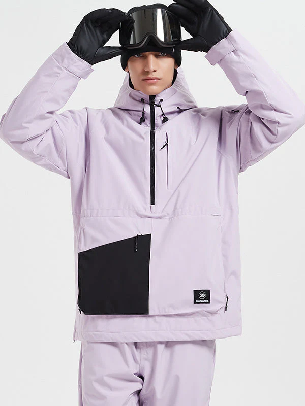 Men's Mountain Pro Anorak Waterproof Snowboard Jacket - Image 7