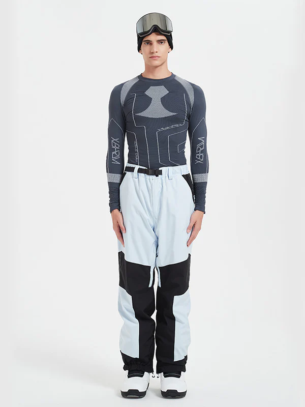 Men's Mountain Pro Waterproof Paneled Snowboard Pants - Image 9