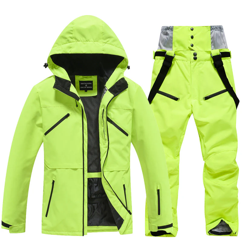 Men's Mountain Shredding Insulated Snow Jacket & Pants Set - Image 10