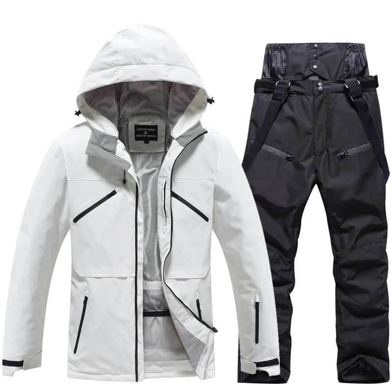 Men's Mountain Shredding Insulated Snow Jacket & Pants Set - Image 16