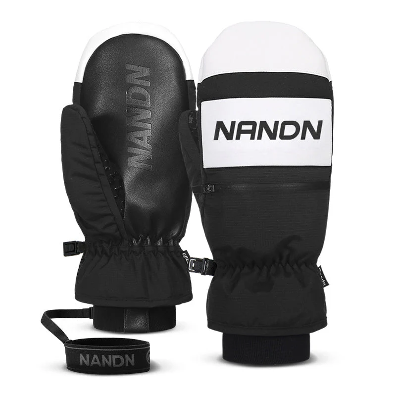Men's Nandn AlpinePeak All-Weather Mountain Snowboard Mittens - Image 6
