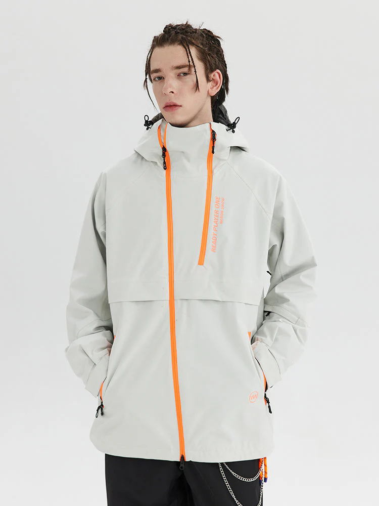 Men's Nandn Candy Snow Oversize Ski Jacket - Image 7