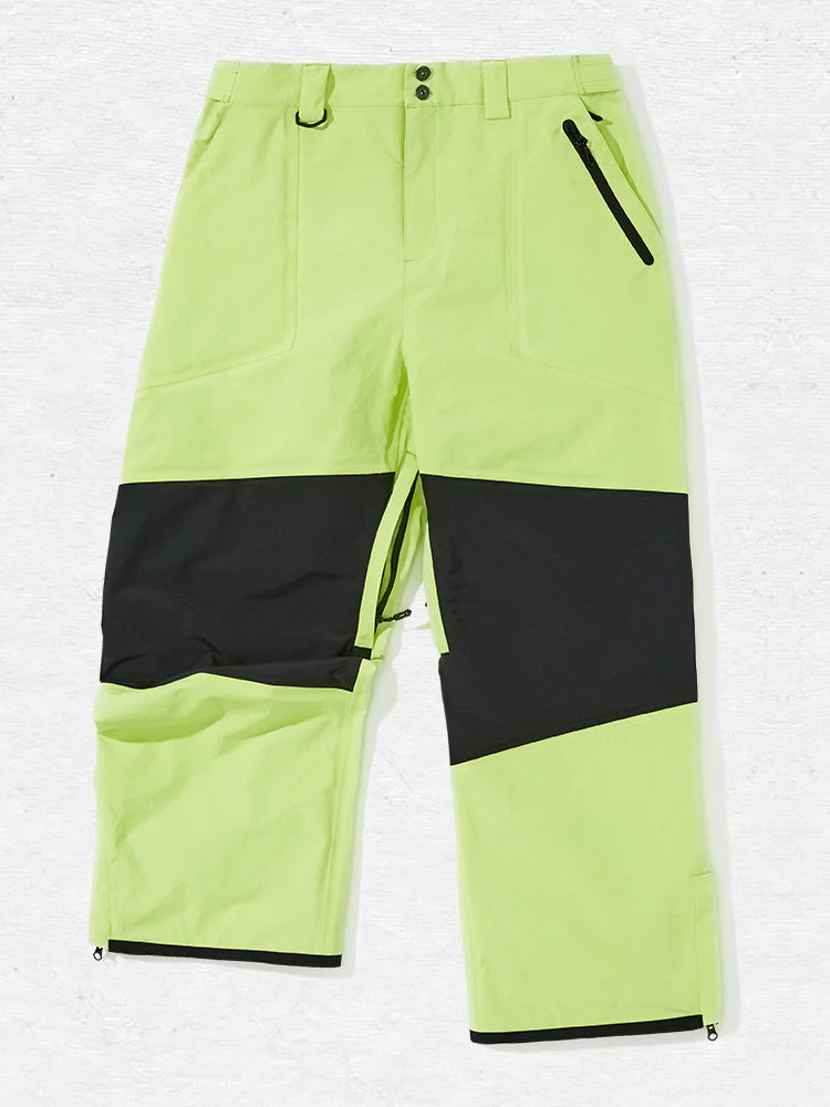 Men's Nandn Colorblock Mountain Top Snow Pants - Image 11
