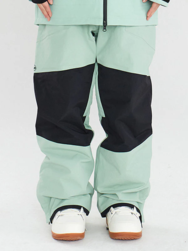 Men's Nandn Colorblock Mountain Top Snow Pants - Image 3