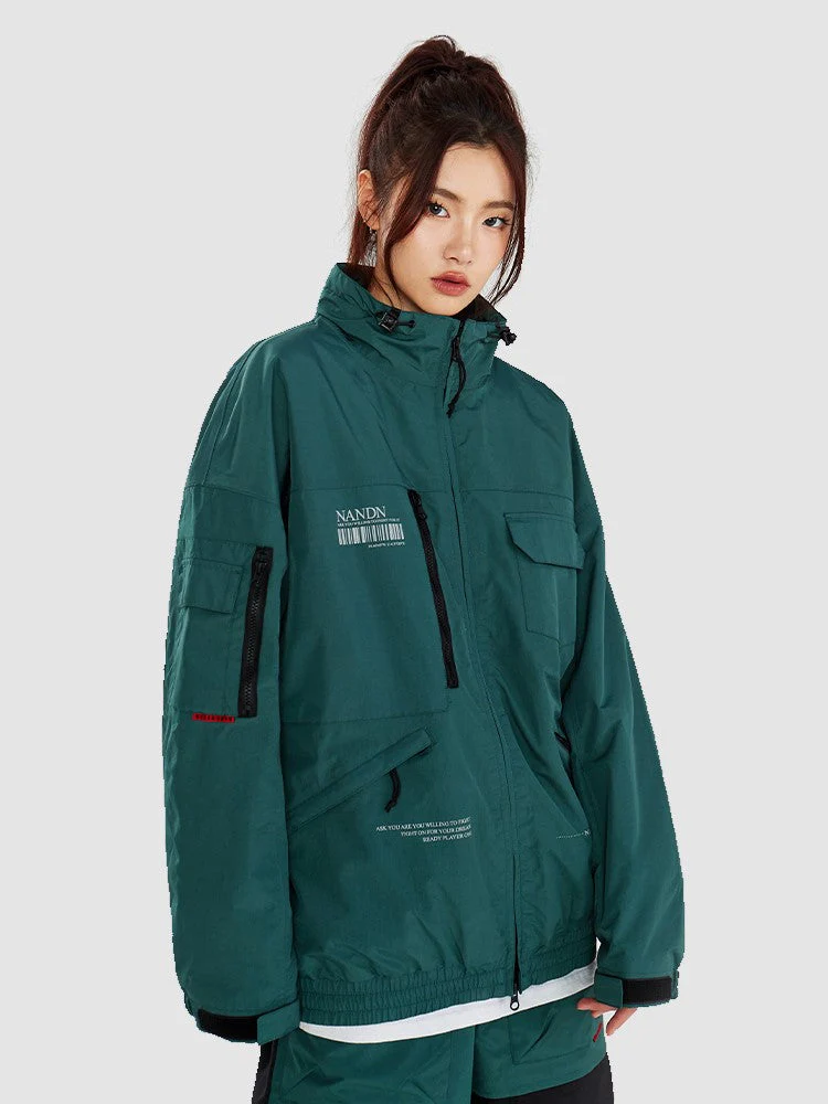 Men's Nandn DWR Breathable Snowboard Jacket - Image 5
