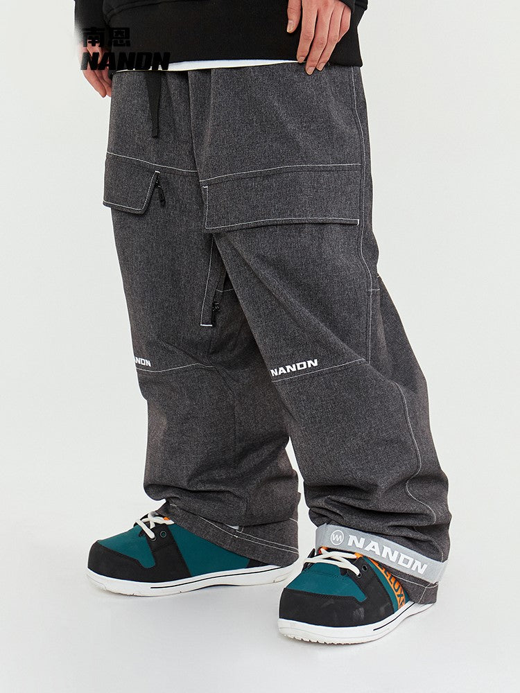 Men's Nandn Just Cool Snowboard Jeans Snow Pants - Image 4