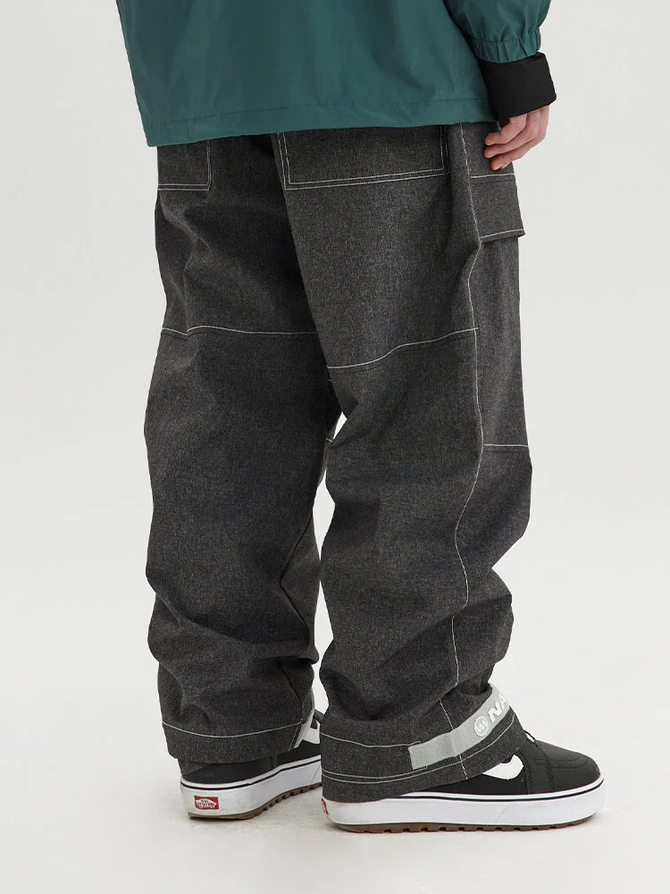 Men's Nandn Just Cool Snowboard Jeans Snow Pants - Image 5