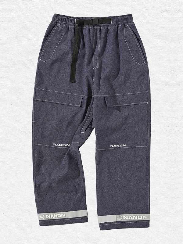 Men's Nandn Mountain Beast Denim Prime Baggy Snowboard Pants - Image 3
