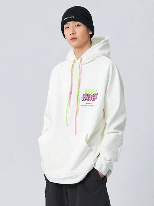 Men's Nandn Mountain Chill Out Baggy Snowboard Hoodie - Image 11