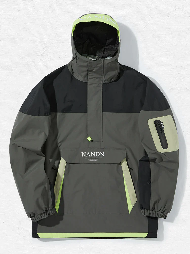 Men's Nandn Mountain Love Top Fashion Anorak Jacket - Image 3