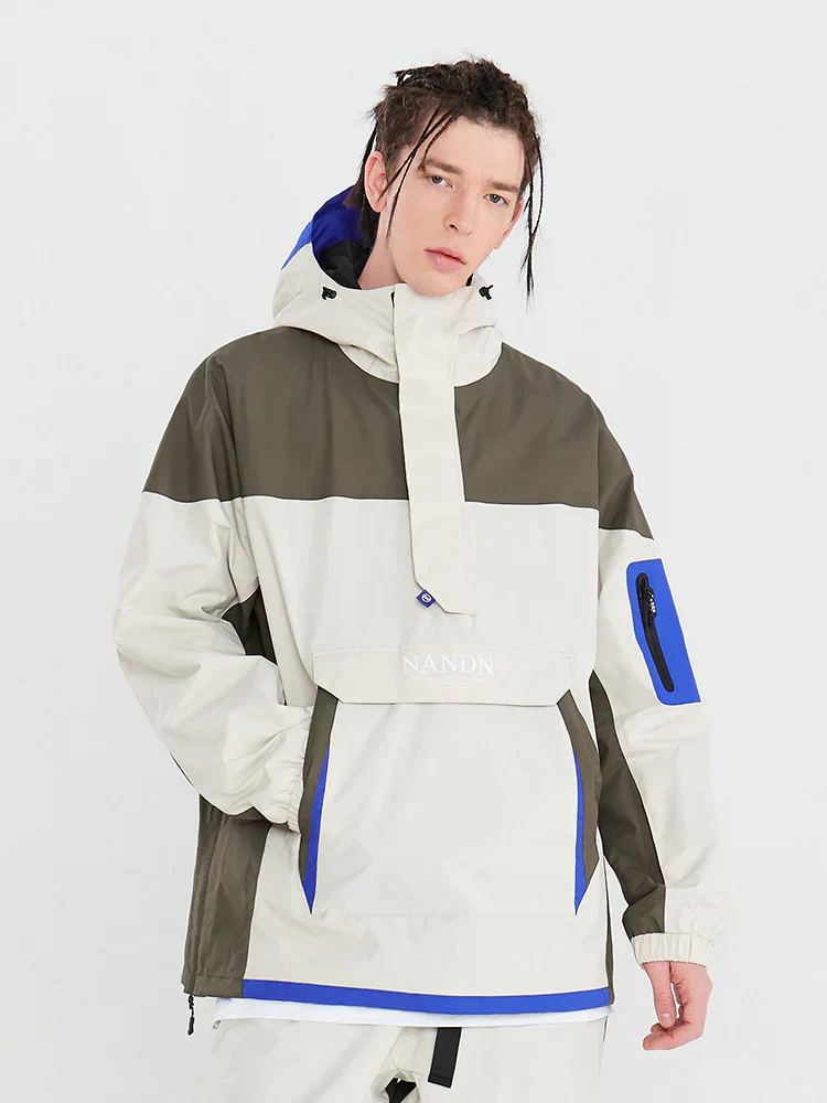 Men's Nandn Mountain Love Top Fashion Anorak Jacket - Image 5