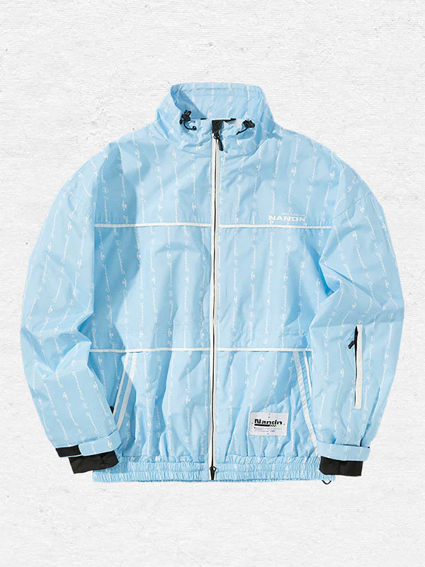 Men's Nandn Print Snowboard Jacket - Image 7