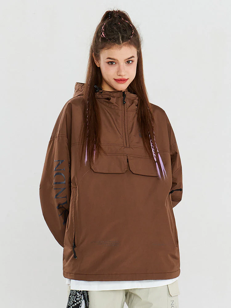Men's Nandn Ready Player Snowboard Anorak Jacket - Image 7