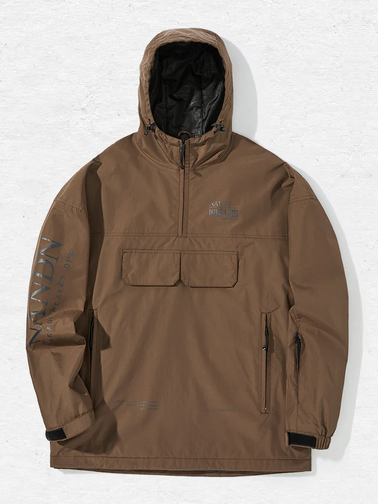 Men's Nandn Ready Player Snowboard Anorak Jacket - Image 8