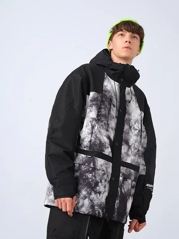 Men's Nandn Snow Vanquisher Winter Fashion SKi Snowboard Jacket - Image 2