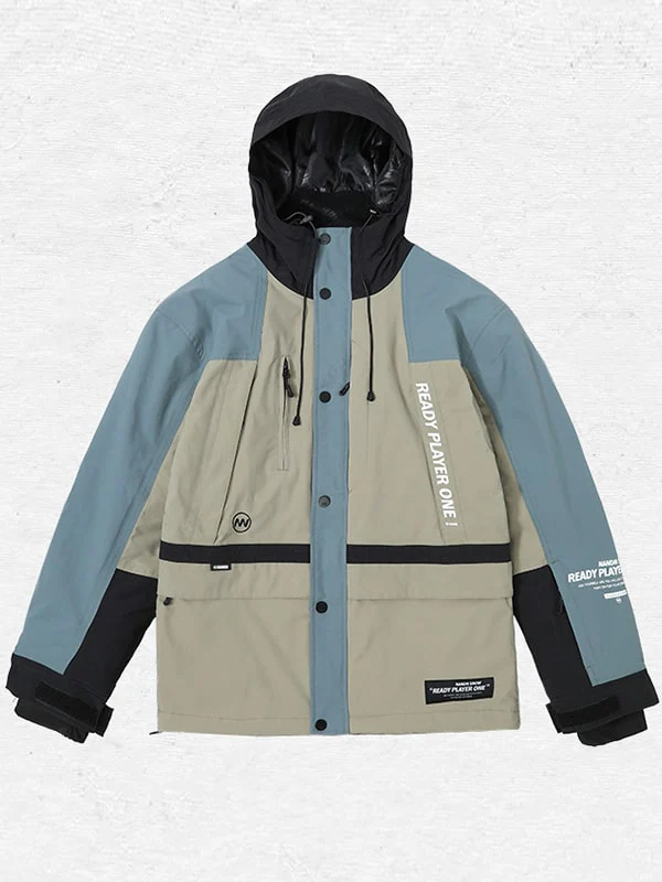 Men's Nandn Snow Vanquisher Winter Fashion SKi Snowboard Jacket - Image 7
