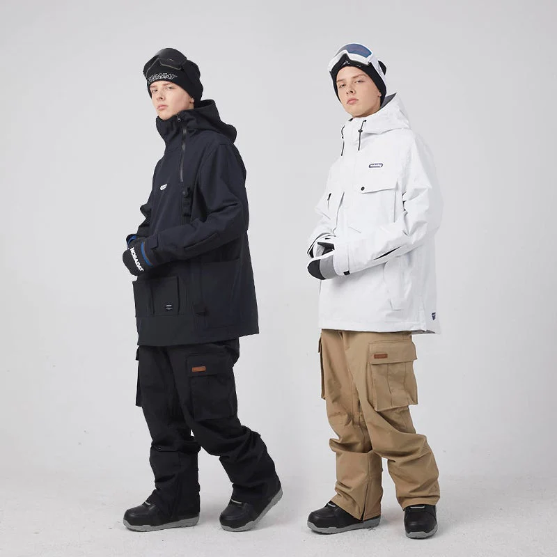 Men's Nobaday Cargo Winter Outdoor Snow Pants - Image 4