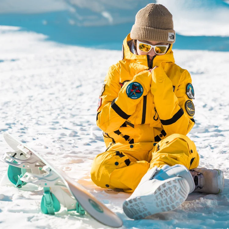 Men's PINGUP Nasa Space Station One Piece Snowboard Suits - Image 5